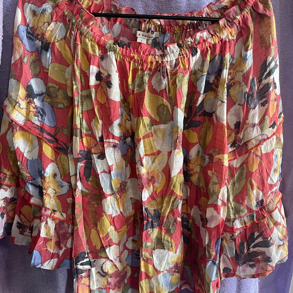 Rachel Multicolor Floral Blouse